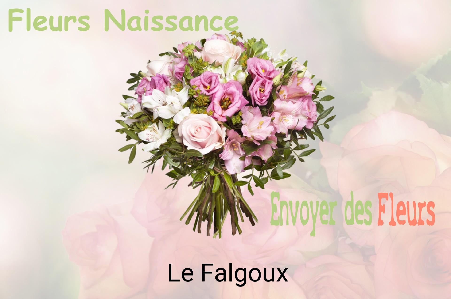 Bouquet de fleurs de naissance livré à Le Falgoux