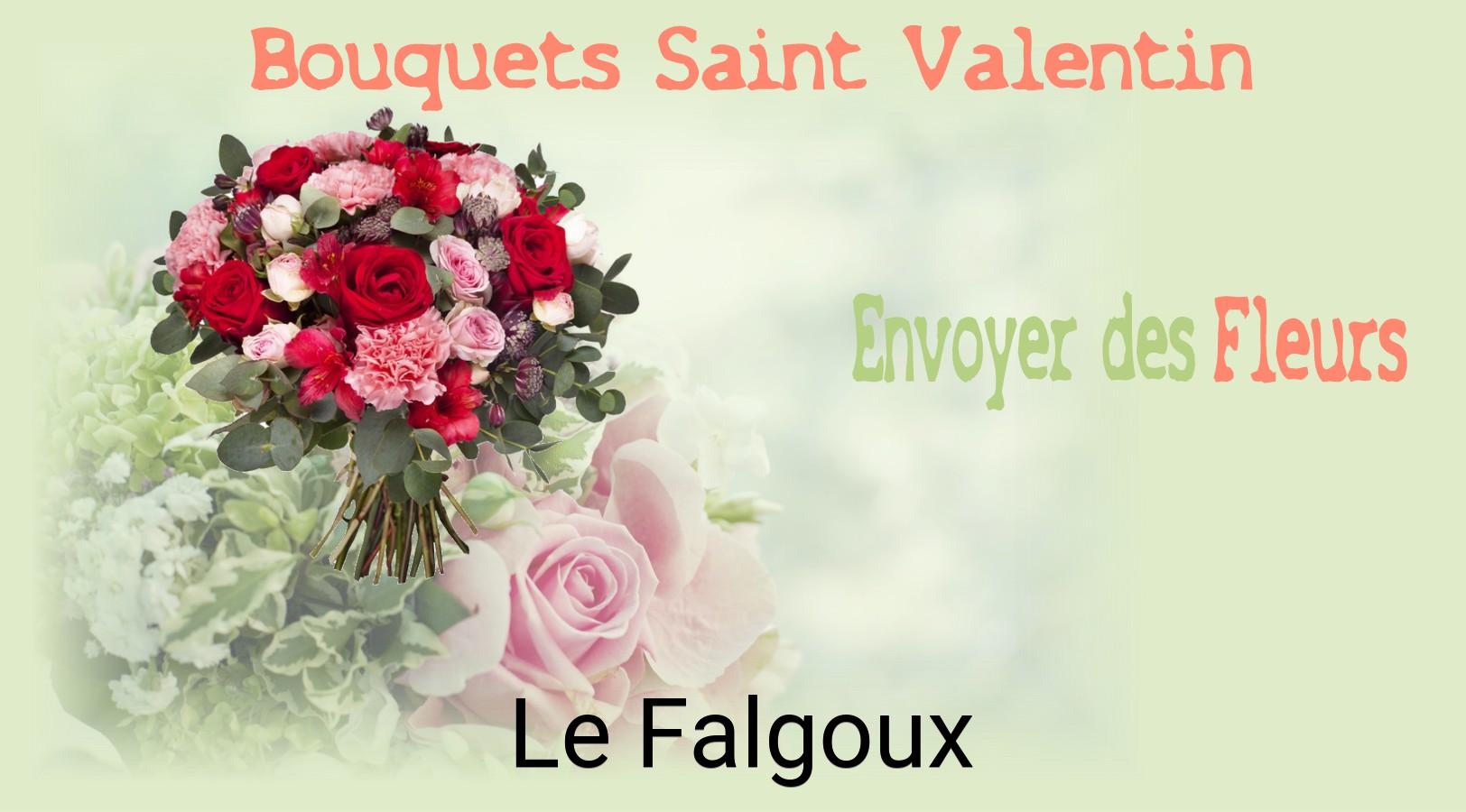 Roses de Saint-Valentin livrées à Le Falgoux
